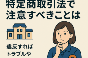 スクール運営における特定商取引法のポイント