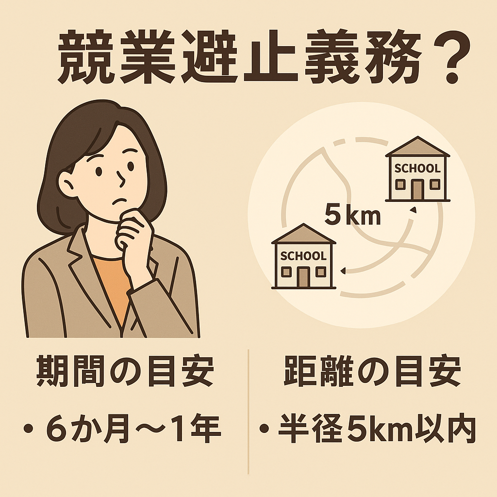 インストラクターとの契約の重要性の重要ポイント「競合阻止義務」とは？