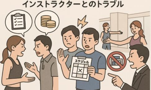インストラクターとのトラブル